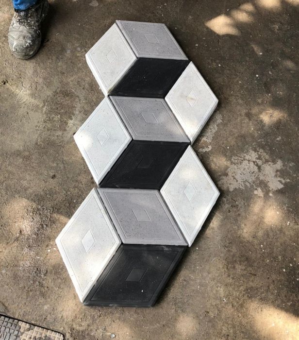 Likidare Stoc matrite pavaj romb 3 d forme pavele constructi borduri