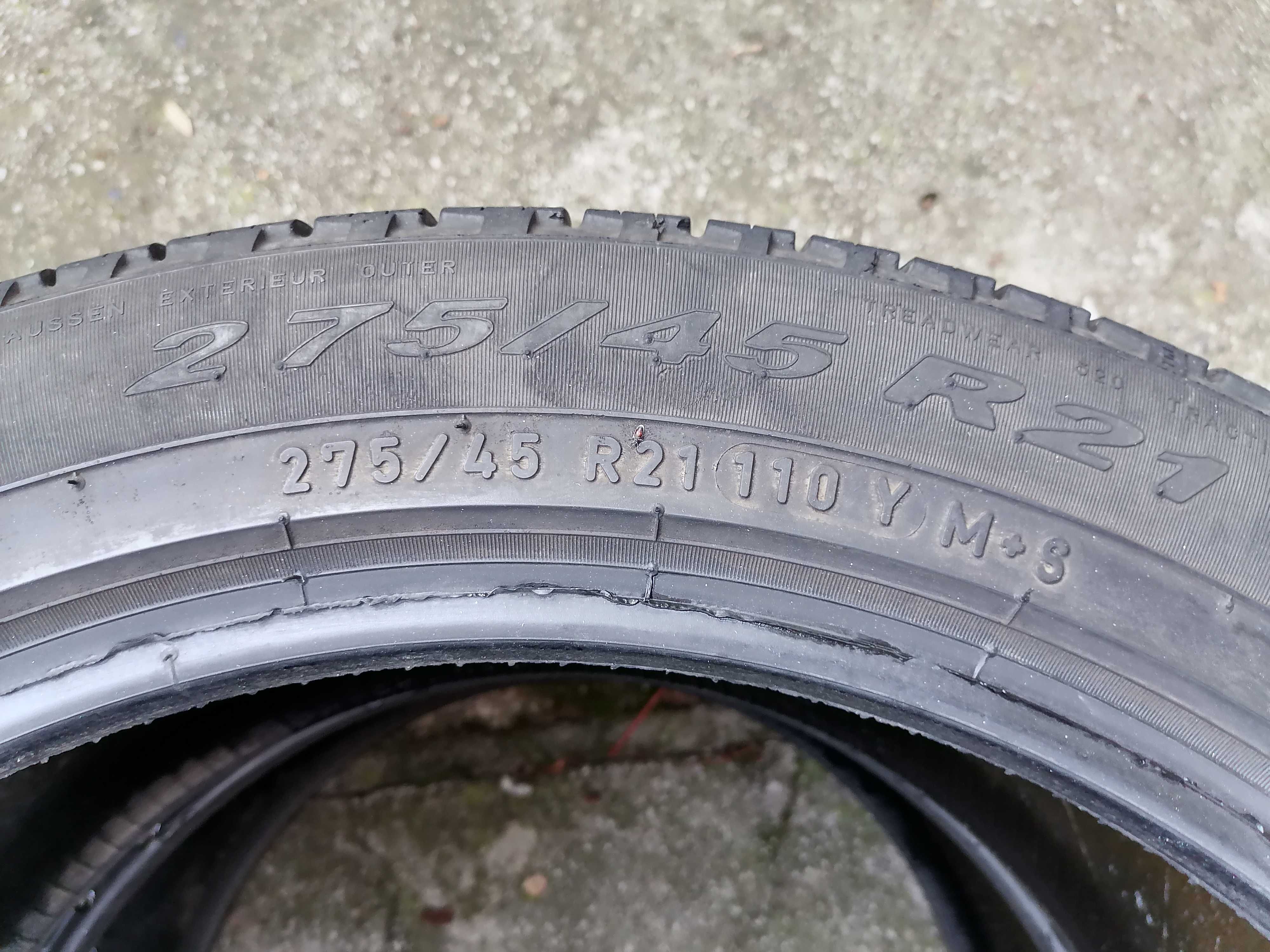 275/45/21 2бр.Pirelli гуми