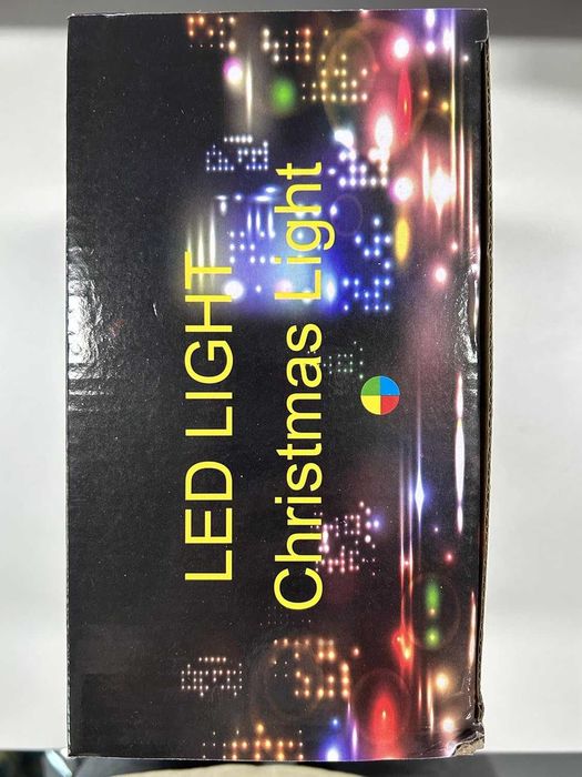 Perdea luminoasă cu stele, de 3,5 m, 8 moduri