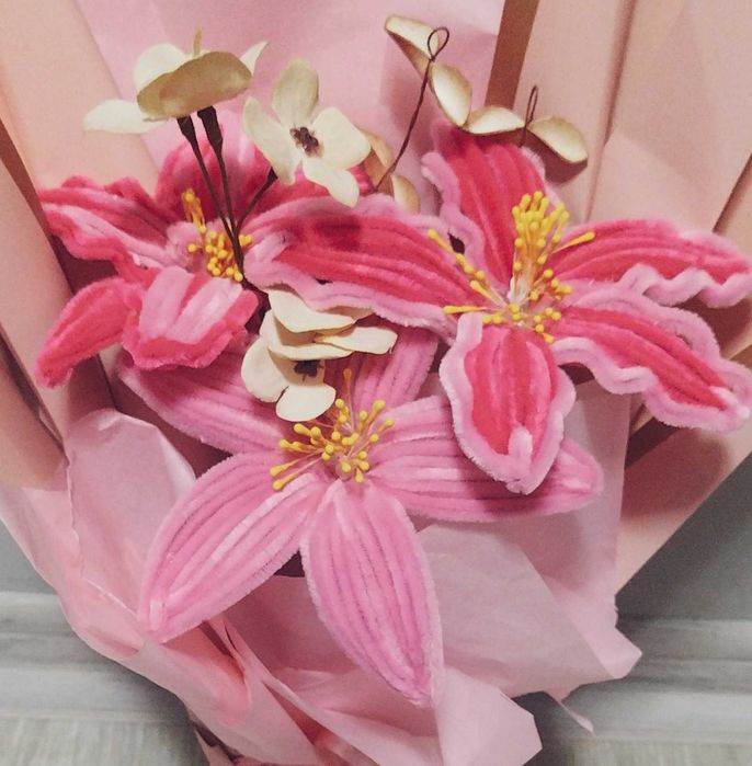 Ръчно изработени цветя