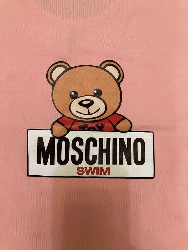 Розово детско боди Moschino, размер XS, ръст 158 - 164см.