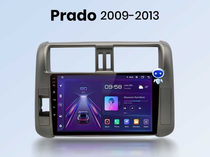 Мултимедия Android за Toyota Land cruiser 150 Prado 2009-2013