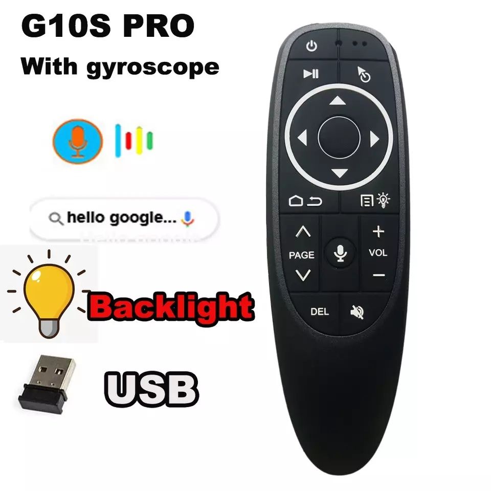 G10S / G10S PRO Air mouse. аэромышь.  пульт универсальный, tv box  sma