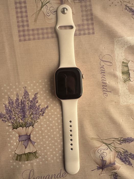 APPLE Watch 10, GPS, 46mm Rose Gold Aluminium Case, Light Blush Band