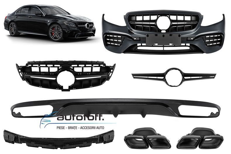 Body kit compatibil Mercedes E-Class W213 (2016+) E63 Design