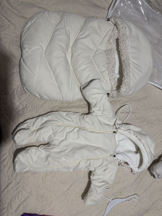 Конверт для новорожденных и куртка