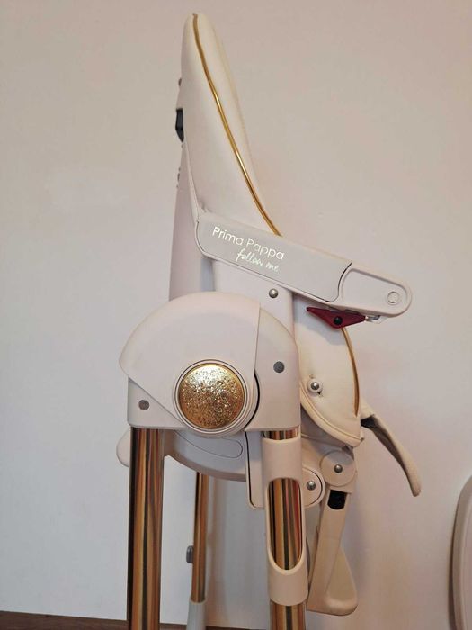 Стол за хранене-Шезлонг Peg Perego-Prima Pappa Follow Me, Gold, 3 in 1