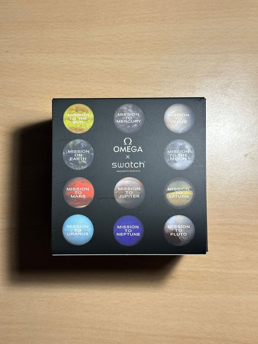 Omega MoonSwatch Pluto Original + Factura