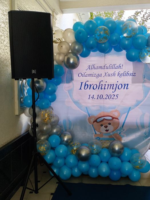 Прокат колонка микрофон усилитель звука kalonka mikrafon