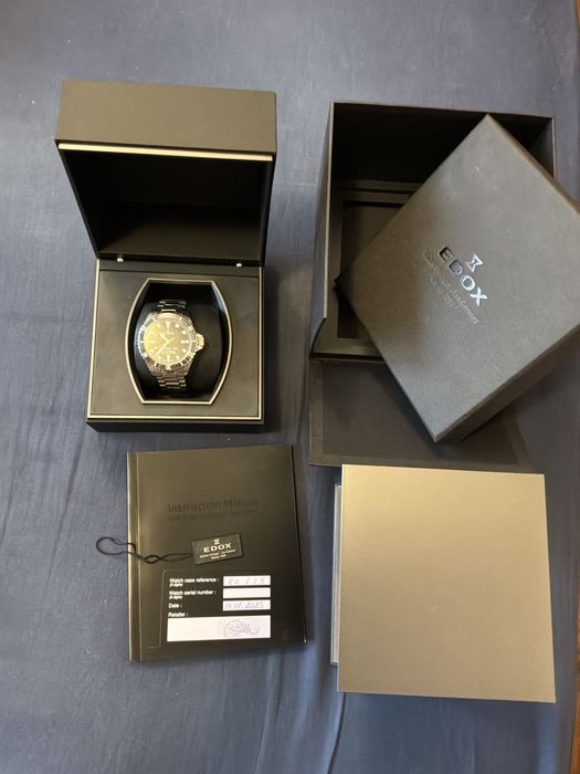 Ceas EDOX Skydiver 70s, automatic, stare excelenta