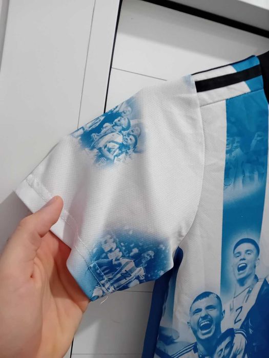 Оригинална детска фланелка на Аржентина - световни шампиони - Меси