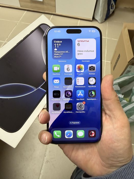 iPhone 16 Pro Max 256gb - комплект, отличен