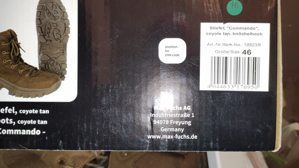 Страхотни тактически кубинки MFH №46