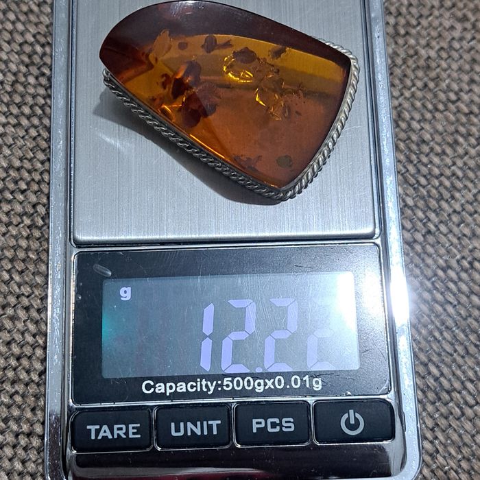 Brosa argint 925 chilimbar