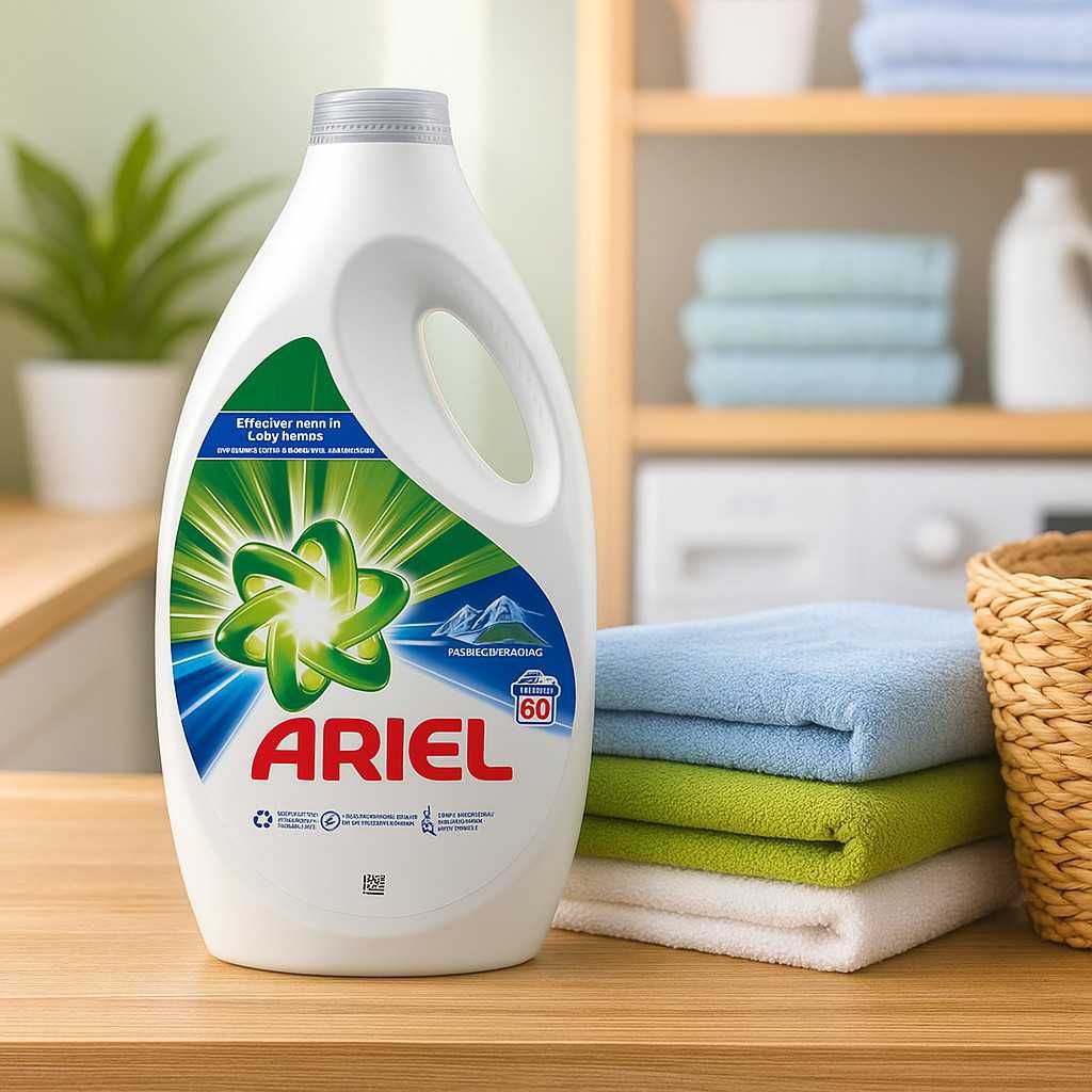 Течен перилен препарат Ariel Mountain Spring, 60 пранета