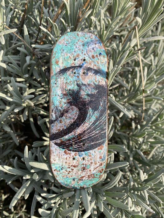 Placa de fingerboard semi boxy