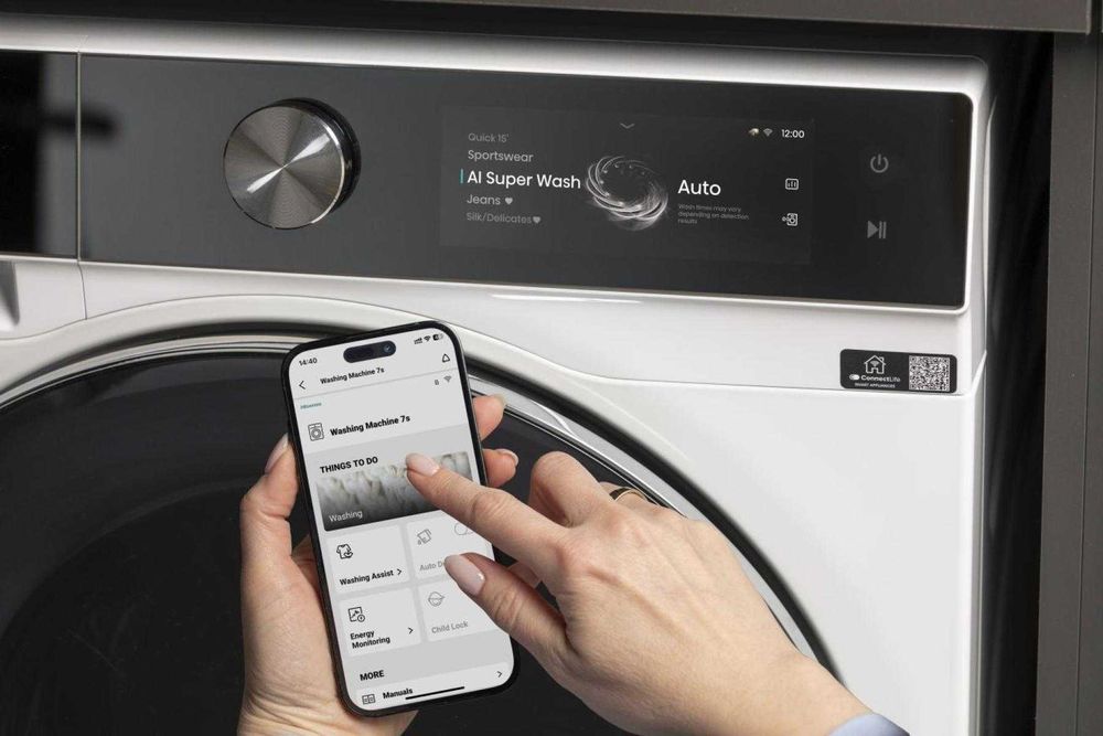 Перална машина HISENSE WF7S1247BW