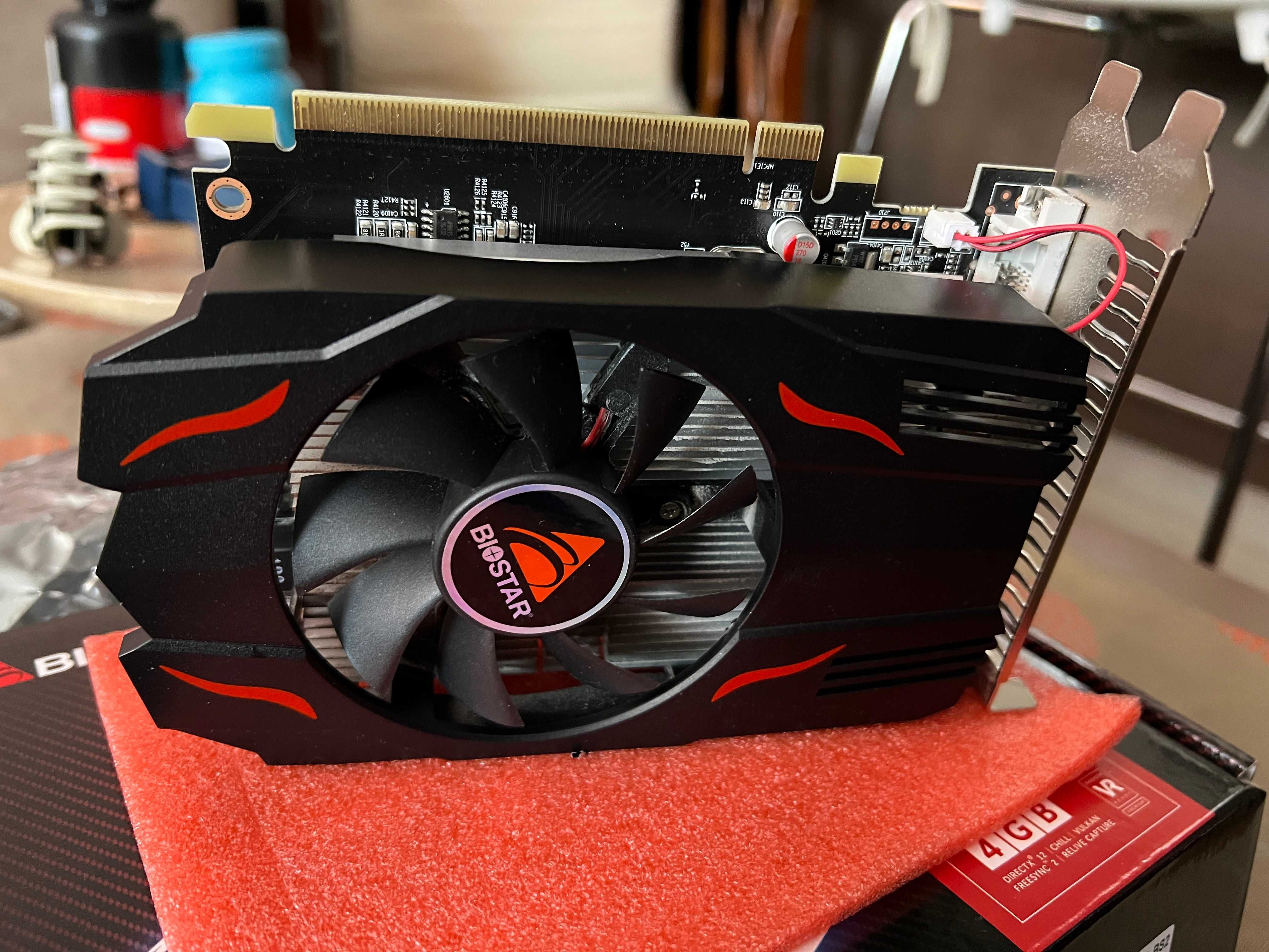 Продавам Нова BIOSTAR ATI Radeon RX550 4GB Gaming