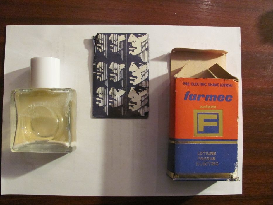 Lotiune veche "FARMEC PreRas Electric" / perioada comunista / original