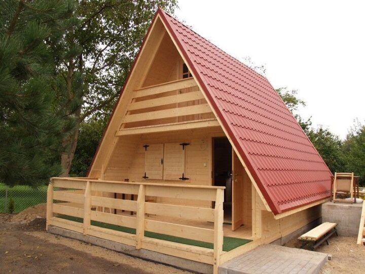 Cabane din lemn masiv