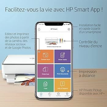 WiFi Многофункционален принтер HP Envy 6032e (принтира, копира, ска