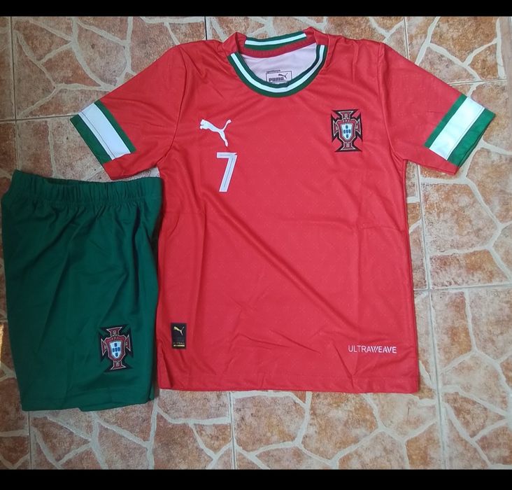 CR7 детско юношески футболни екипи Португалия НОВО сезон 2025-26 годин