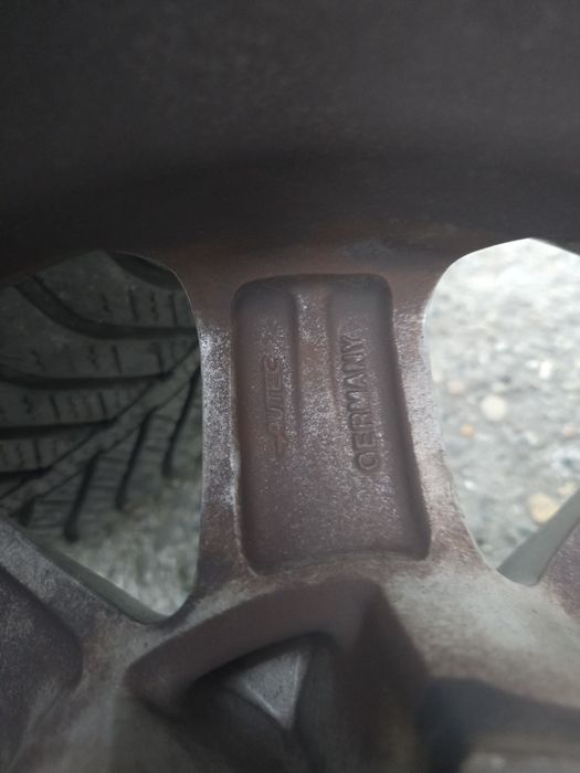 Cauciucuri 205/55/16 cu jante 5x120 bmw/ separat iarna