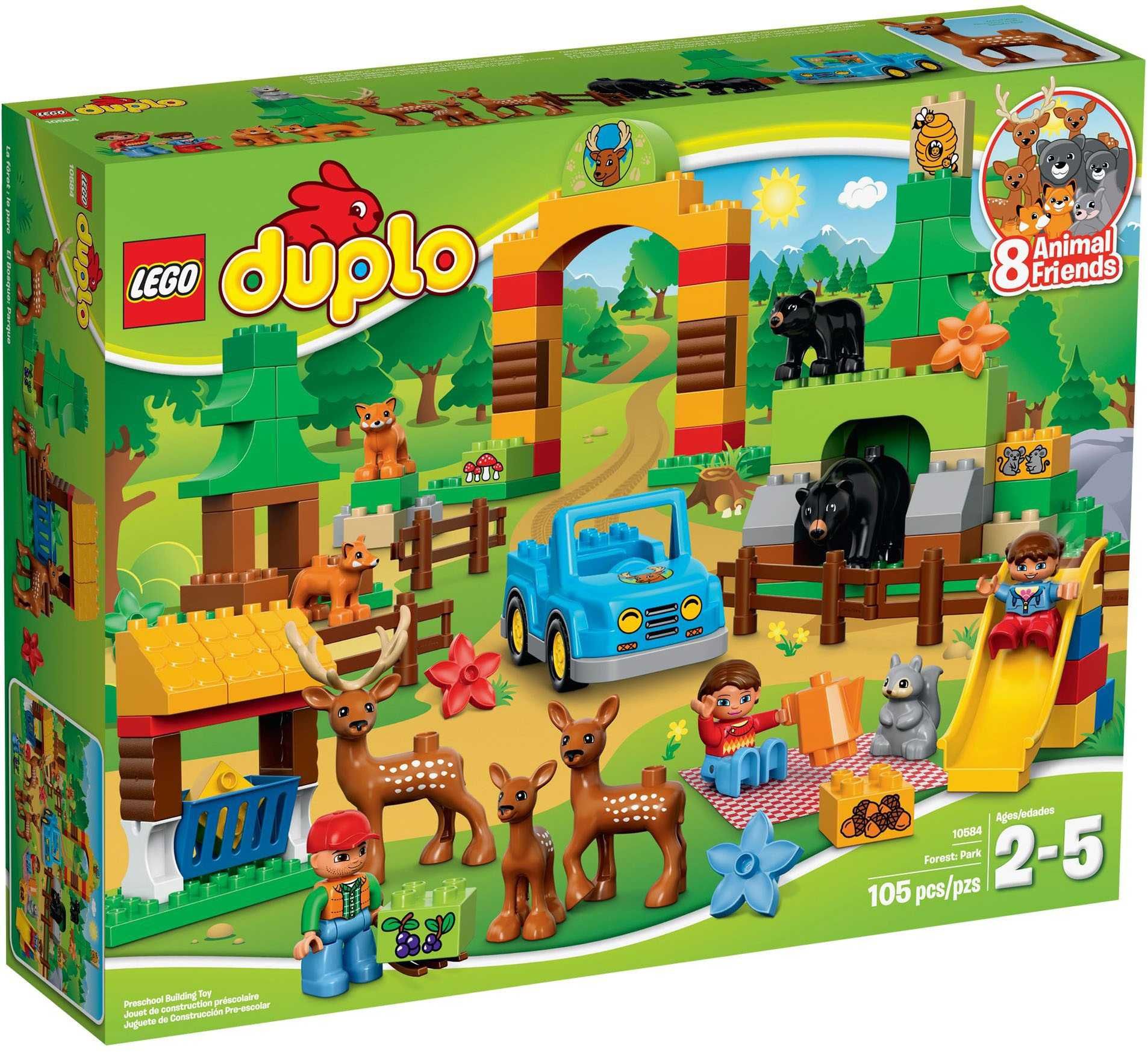 LEGO DUPLO - Parcul din Padure = Forest Park (10584) cu Animale