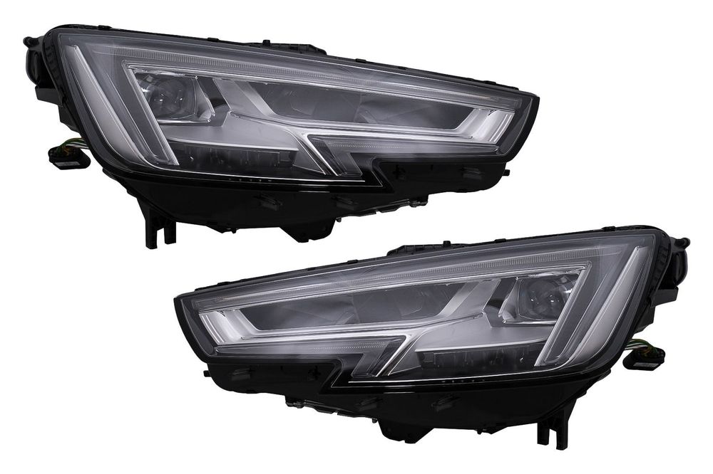 Faruri LED compatibil cu Audi A4 B9 8W (2016-2018) conversie de la Xen