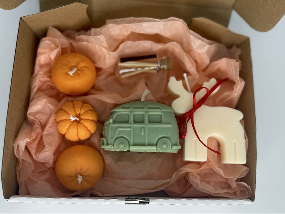 Cutii cu lumanari parfumate