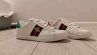 Gucci Ace embroidery leather snickers 39