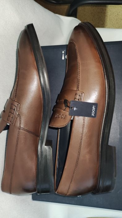 Страхотни мъжки половинки от естествена кожа JOOP ! №46