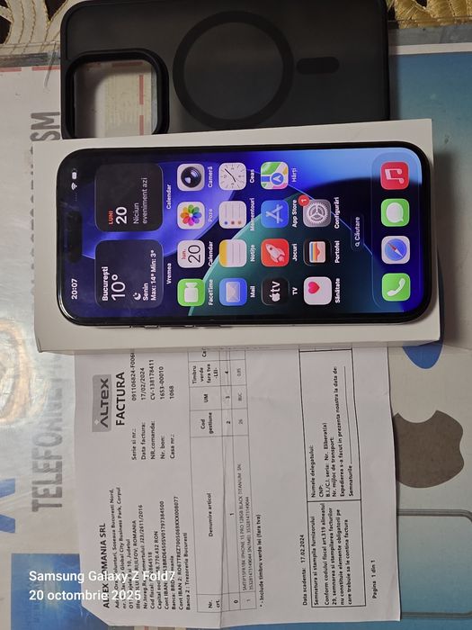 Apple iPhone 15 Pro - 128 GB Black Titanium / Garantie