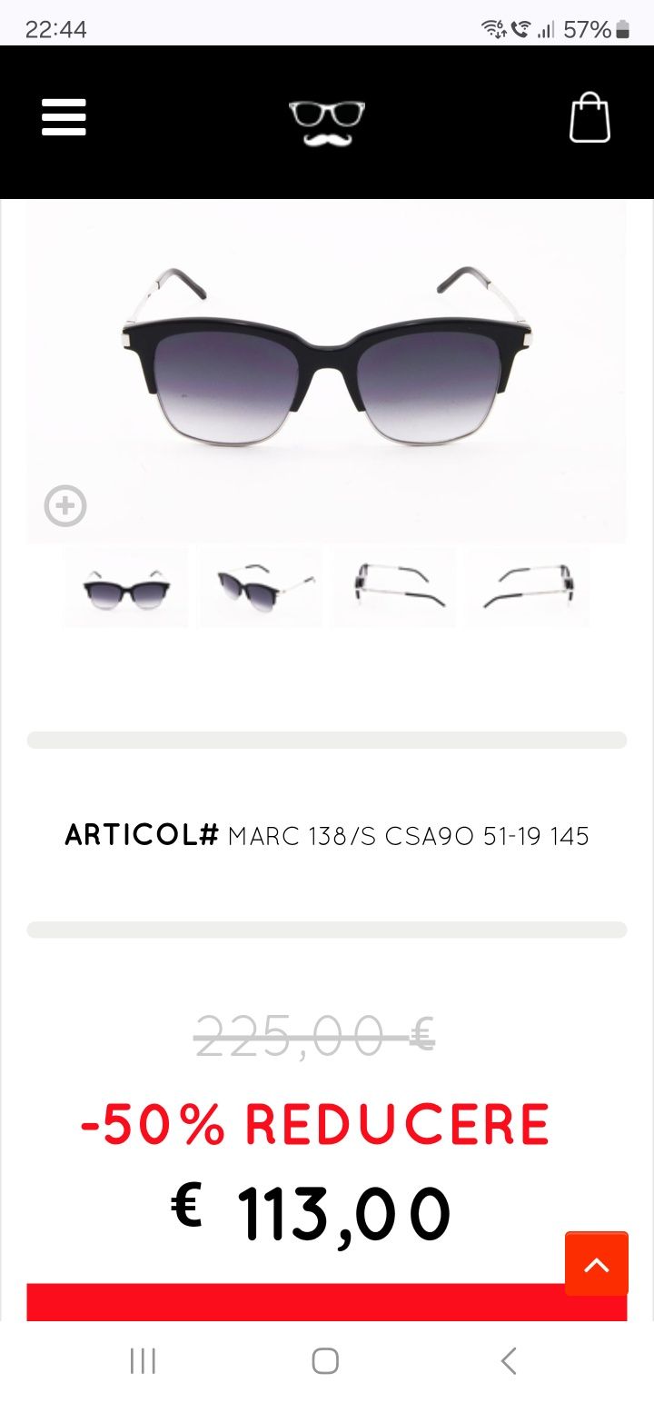 Marc Jacobs Sunglasses Marc 138 S CSA 9O 51