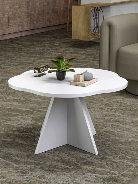 Дървена холна масичка / Масичка за кафе / Масичка за балкон