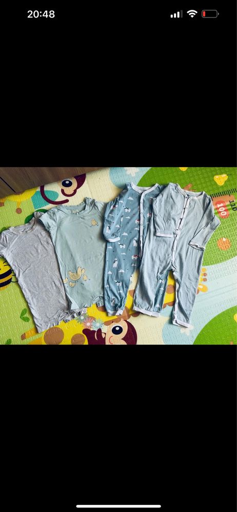 Lot pijamale 86-92