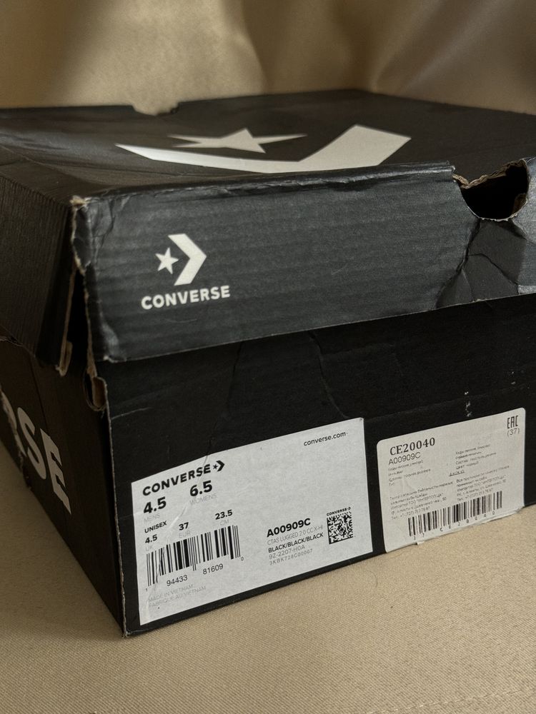 Converse ботинки
