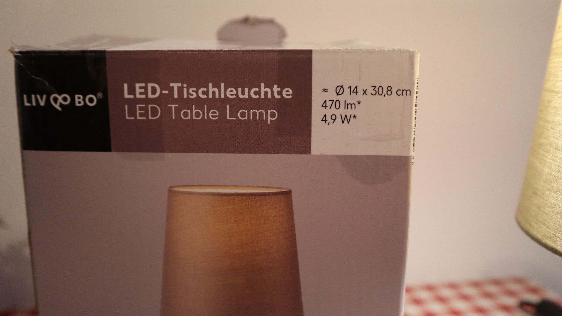 Настолни лампи четири броя LED