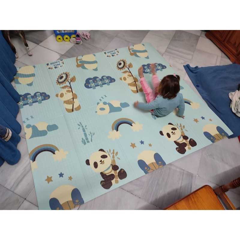 Двулицево детско килимче за игра от мека XPE пяна в два размера