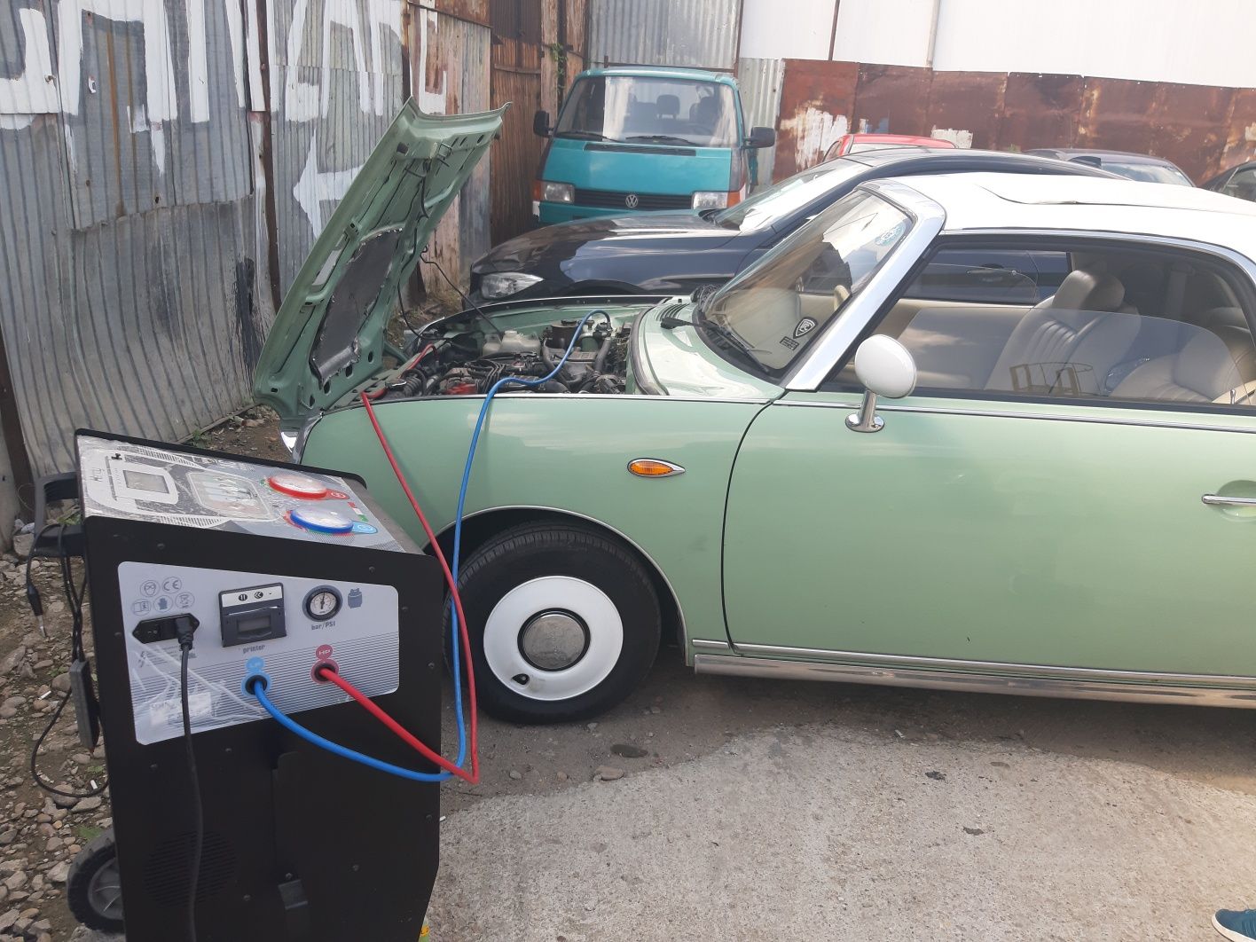 Incarcare FREON, CLIMA, aer conditionat AC auto+ NOUL FREON 1234YF