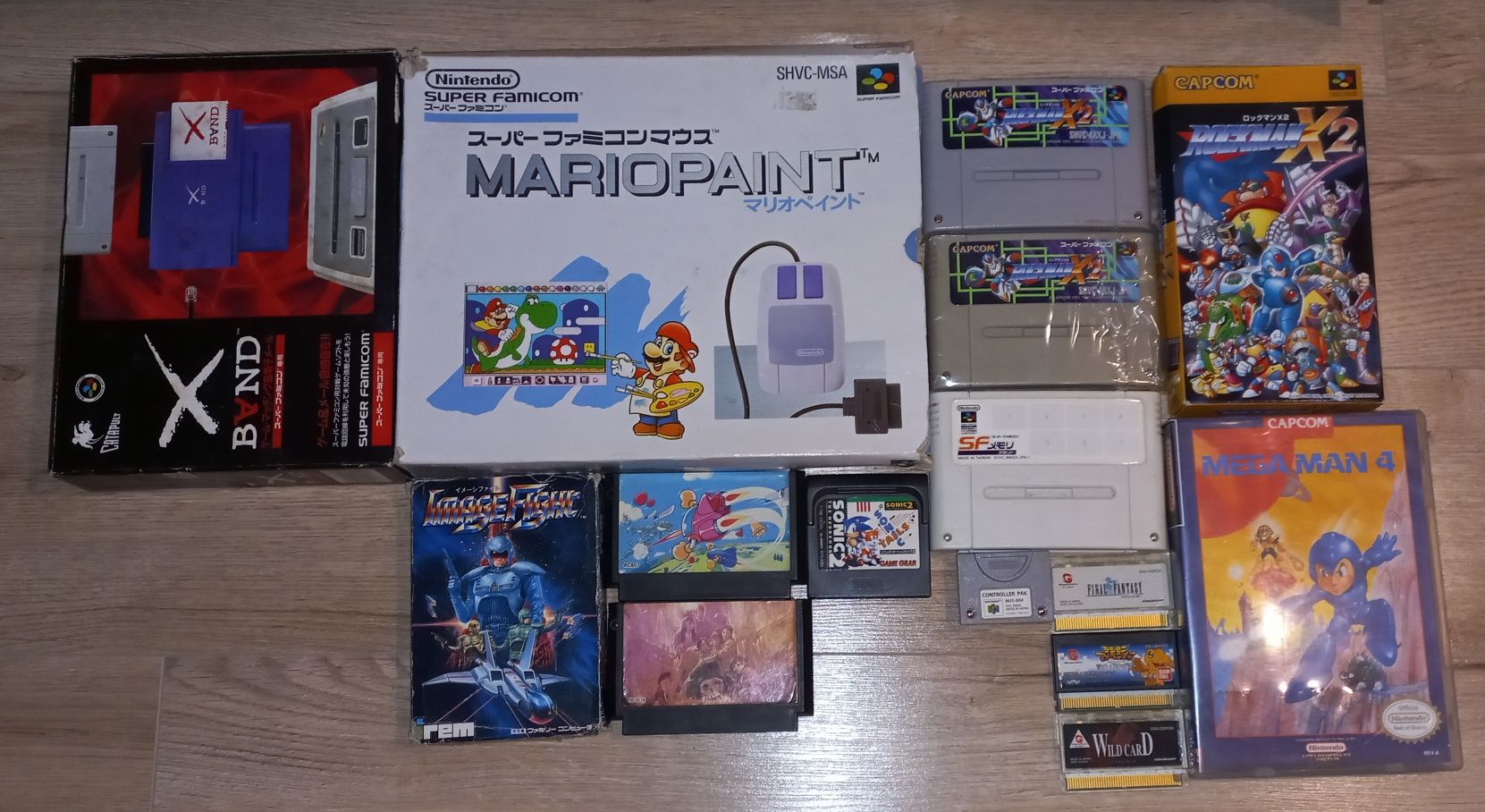 Lot diverse Snes, Super Nintendo, Famicom, Wonderswan