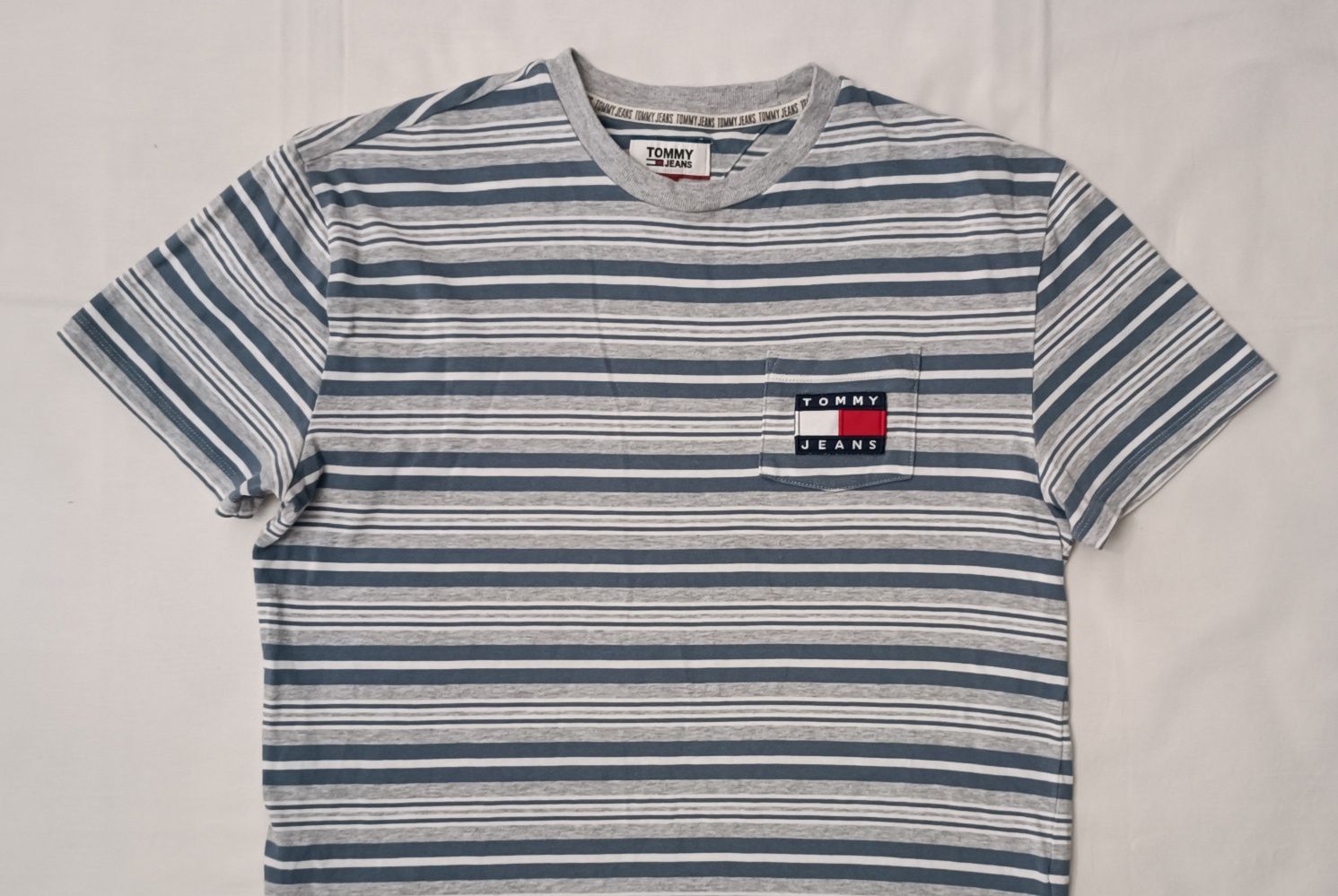 Tommy Jeans T-Shirt оригинална тениска S памучна фланелка