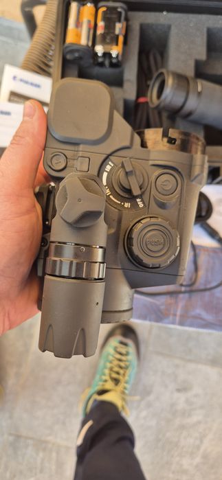 Night vision Pulsar DN55, adaptor luneta sau monclu