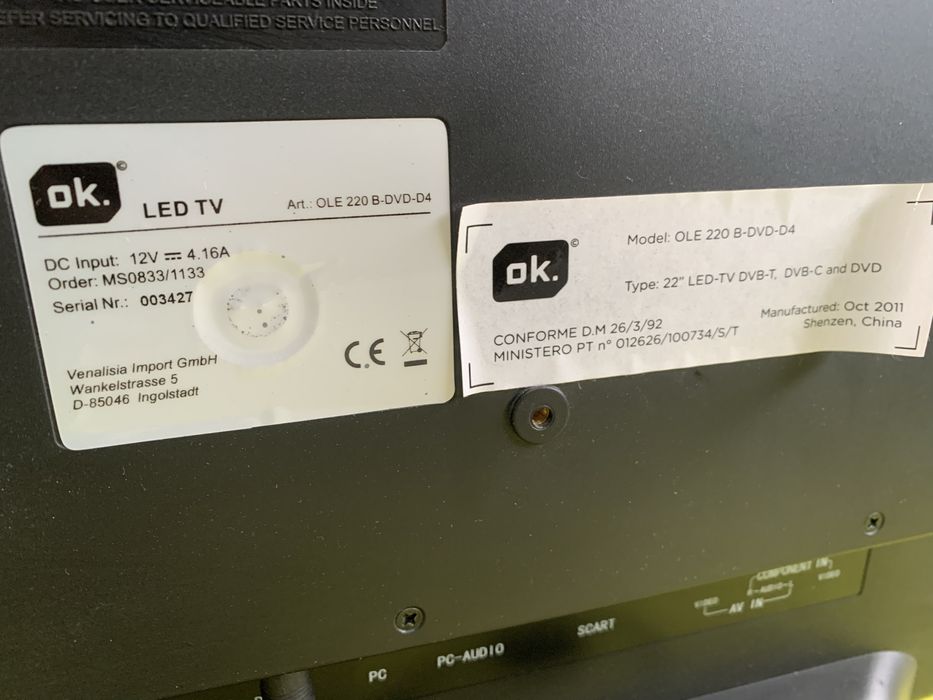 TV camping -12 volti