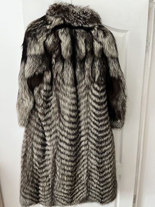 Haina de blana vulpe polara- VINTAGE/LUX/DEOSEBITA