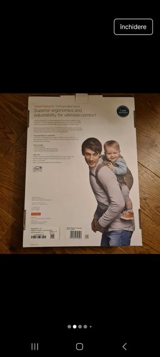 Marsupiu Stokke My Carrier 3in1