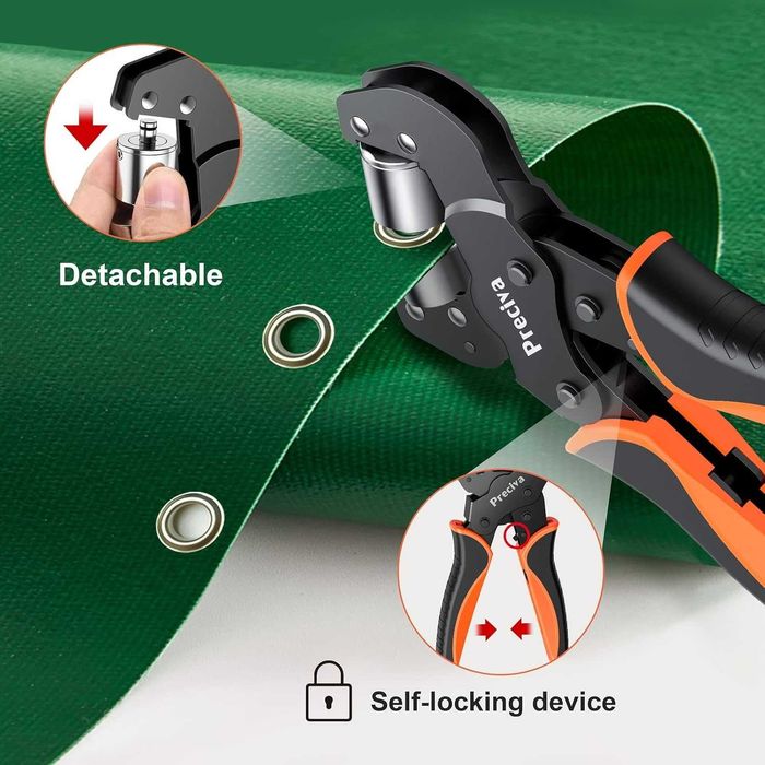 магнитни клещи с 10 мм капси - 500 бр.