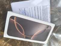 Айфон IPhone 16 pro max gold 256 esim,новый,нераспечатанный