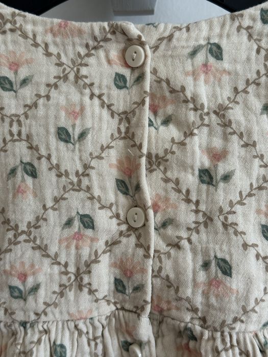 Рокля с дълъг ръкав 92-98