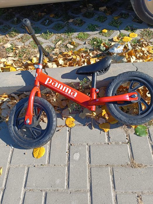 Баланс байк колело без педали Червено